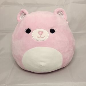 8” Kellytoy Squishmallow Zaya the Pink Bear Plush Stuffed Animal